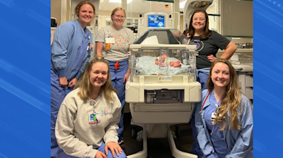 New equipment to care for infant patients at MercyOne North Iowa Medical Center