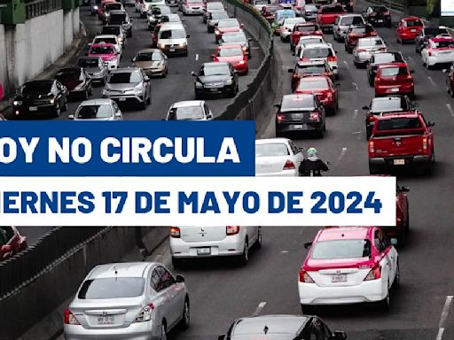 ¡Sin Contingencia, pero con Hoy No Circula! Así aplica este viernes en CDMX y Edomex