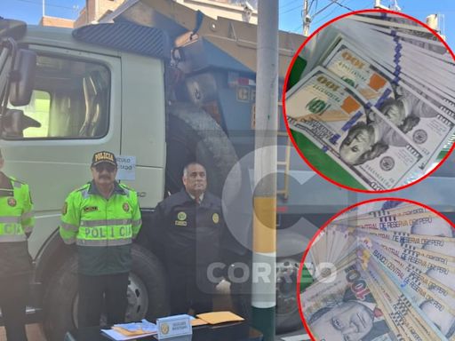 Capturan a cinco personas, en Junín, que se llevaban volquete con 38 toneladas de mineral aurífero