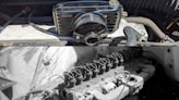 1936 NY Film Camera Shoots Modern Detroit Junkyard Cars in Colorado
