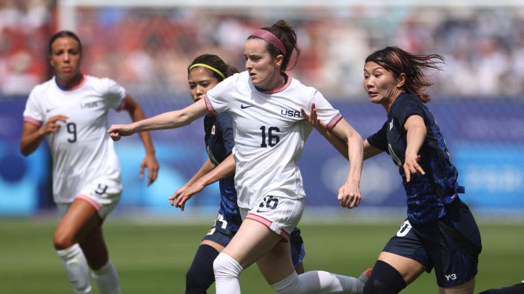 USWNT vs. Japan live score, updates from USA women as Rodman scores extra-time goal in Olympics quarterfinal | Sporting News