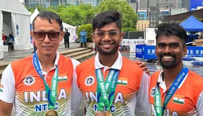 India At Paris Olympics: Men's Archery Team Seals Quarters Berth, Finish Third In Ranking Round