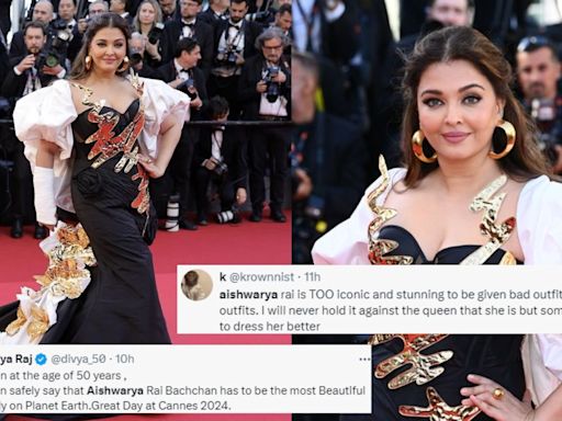 Aishwarya Rai Fans Are Upset Over Her Cannes 2024 Gown; 'Get This Beautiful Woman A Proper Stylist'