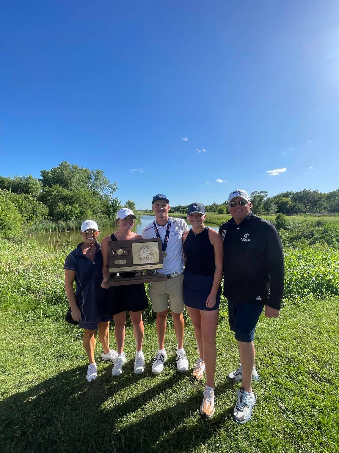 Kapaun’s Asher Whitaker cements family legacy with Kansas high school golf title