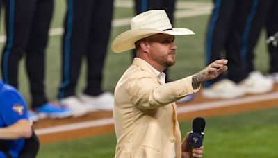 How did country music star Cody Johnson do singing the National Anthem at the MLB All-Star Game?