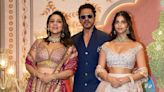 Shahrukh Khan, Gauri and Suhana Khan Dazzle in Stunning Attire at Star-Studded Shubh Aashirwad ceremony - News18