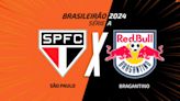 São Paulo x RB Bragantino: onde assistir, escalações e arbitragem