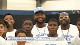 Former John Tyler football standout and NFL free agent Tyus Bowser holds annual youth football camp in Tyler