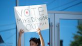 'We must not back down.' Reproductive rights supporters rally in downtown Kent