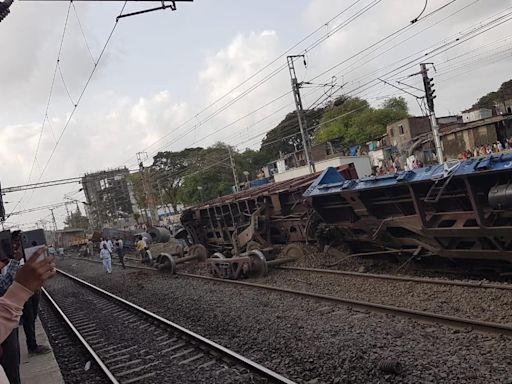 Mumbai-Surat section train derailment: Several trains cancelled, short terminated