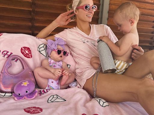 Paris Hilton Responds to Fans’ Concerned Comments About Her Son’s Life Jacket Being on Backwards