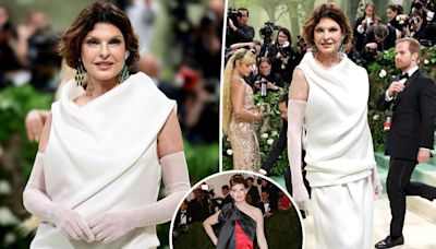 Linda Evangelista attends Met Gala for the first time in nearly a decade