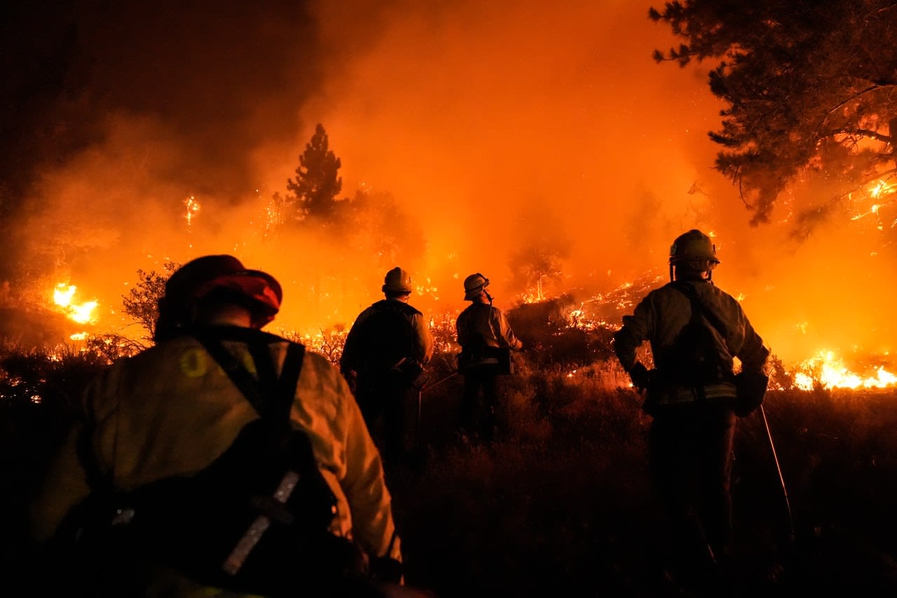 Bridge Fire continues to grow, destroys dozens of homes, officials say