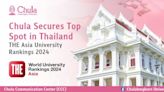 Chula Secures Top Spot in Thailand in THE Asia University Rankings 2024