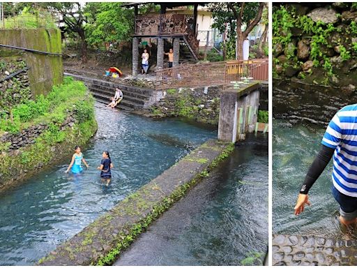 屏東探訪百年水利工程二峰圳，清澈見底伏流水好清涼，安全戲水消暑氣～