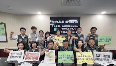 台南綠營聲援立院青鳥行動 反酸藍營2014年總預算審查「蹺課」