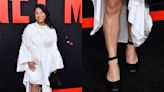 Stephanie Hsu Wears Classic Black Patent Leather Shoes to ‘Monkey Man’ Premiere