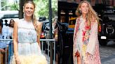 Blake Lively Does Day-to-night Fantasy Looks in Two Dauphinette Cocktail Dresses While Promoting Her New Hair Care Line Blake...