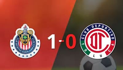 Chivas venció a Toluca FC en el duelo de ida