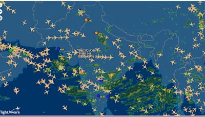 Indian sky full of foreign airlines as Microsoft outage grounds most local ones