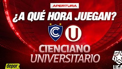 ¿A qué hora juegan Universitario vs. Cienciano, por la fecha 16 del Torneo Apertura?