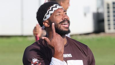 Myles Garrett practices for the first time; Jerry Jeudy in team drills; Elijah Moore in concussion protocol: Kevin Stefanski quick hits