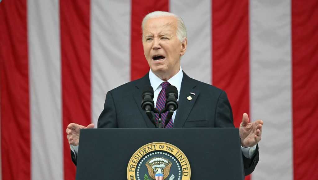 Biden marks Memorial Day with somber speech at Arlington National Cemetery