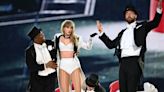 Taylor Swift recebe Travis Kelce em show da The Eras Tour em Londres