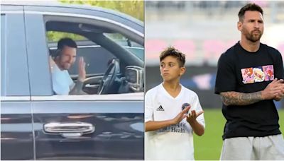 El insólito diálogo de Messi con los papás de uno de los rivales de Thiago