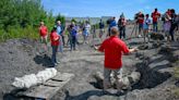 Prehistoric ‘bone bed’ unveiled in Maryland's Dinosaur Park