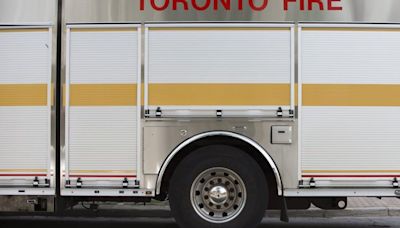 Person seriously injured, dog rescued after two-alarm apartment fire in Etobicoke overnight