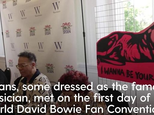 Superfans gather in Liverpool for World David Bowie Fan Convention