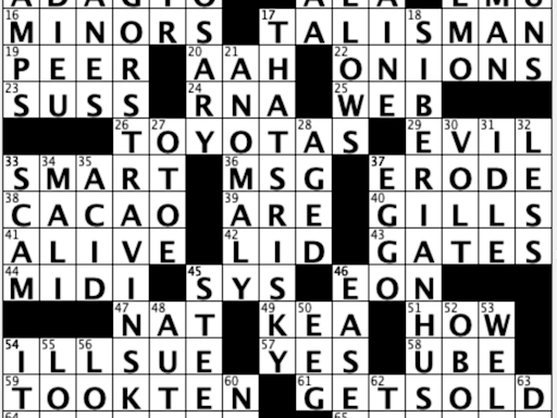 Off the Grid: Sally breaks down USA TODAY's daily crossword puzzle, Skyfall