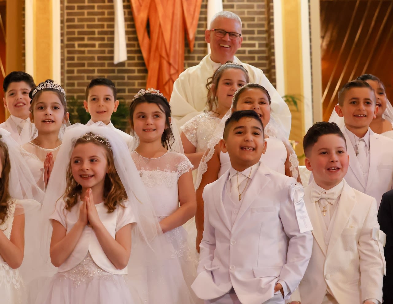 Staten Island First Holy Communion Mass photos from May 4, 2024