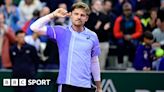 French Open: David Goffin claims chewing gum was spat at him in first-round win