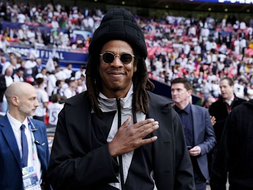 Jay Z, Embiid lead celeb faces in attendance for Champions League final