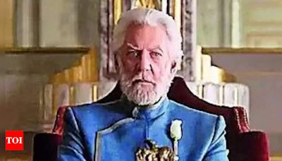 Donald Sutherland, whose career spanned 'M.A.S.H.' to 'Hunger Games', dies - Times of India