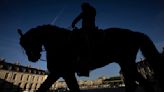 Horses show off in Versailles, keeping alive royal tradition