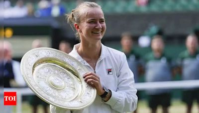 'Going to Jana, knocking on her door, giving her the letter, changed my life': Wimbledon winner Barbora Krejcikova | Tennis News - Times of India