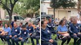 Agradecen y reconocen a bomberos y albañil que ayudaron en San Luciano