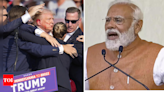 After Trump assassination attempt, BJP's reminder of PM Modi's rally attack in 2013 | India News - Times of India