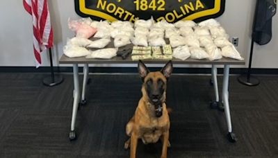 Union County K-9 finds 35 pounds of meth, women charged