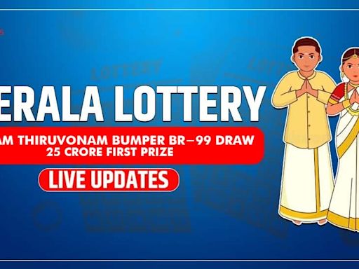 Kerala Bumper Lottery Result Today 09-10-2024 Live: Thiruvonam Bumper BR 99 Wednesday Lucky Draw Result To Be Out ...