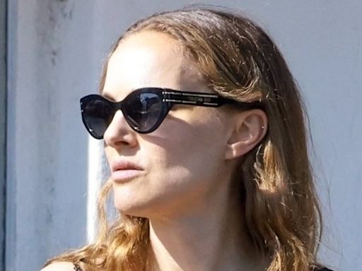 Natalie Portman, 43, shows off her toned legs during an outing in LA