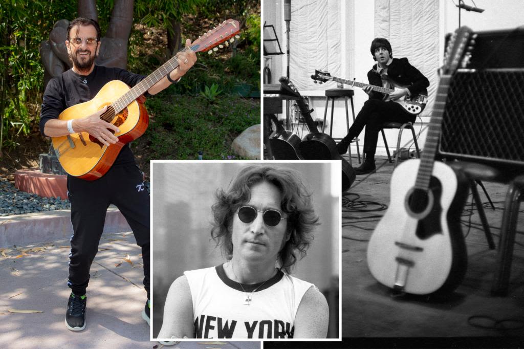 John Lennon’s long-lost guitar could fetch $800K at auction