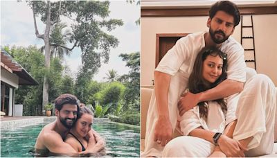 Of Cuddles, Pool Time And 'Recovery': Sonakshi Sinha, Zaheer Iqbal Celebrate 1st Month Anniversary
