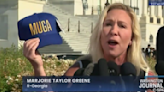 MTG Places a ‘MUGA’ Hat on Pic of Mike Johnson — Announces When She Will Call For a Vote to Oust Him