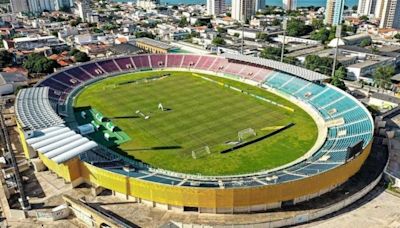 Estádio Batistão completa 55 anos e inunda o céu da nossa linda Aracaju