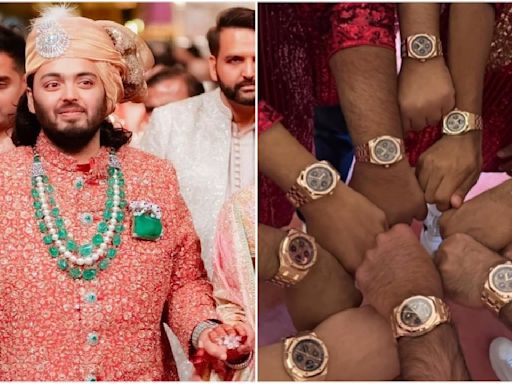 Anant Ambani-Radhika Merchant Wedding: New groom gifts Shah Rukh Khan, Ranveer Singh, and friends limited edition watches worth Rs 2 crore