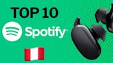 Spotify Perú: las 10 canciones más sonadas este día